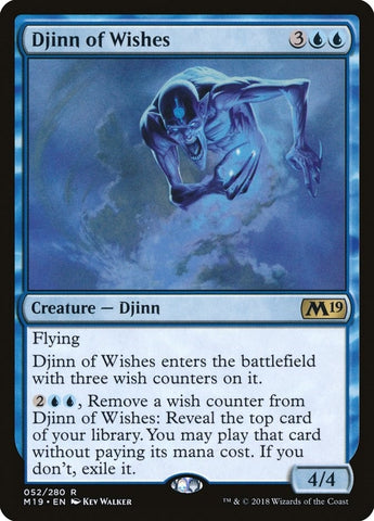 Image for Djinn of Wishes (52) [Core Set 2019]