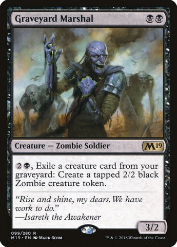 Image for Graveyard Marshal (99) [Core Set 2019]