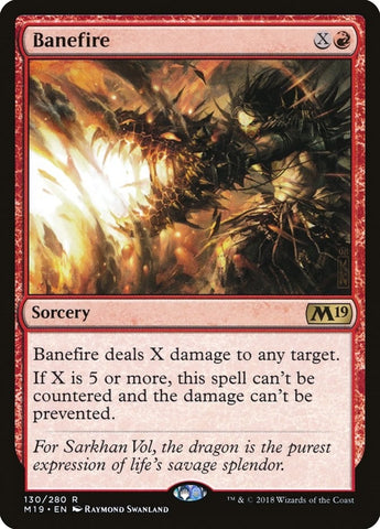 Image for Banefire (130) [Core Set 2019]