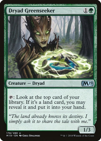 Image for Dryad Greenseeker (178) [Core Set 2019]
