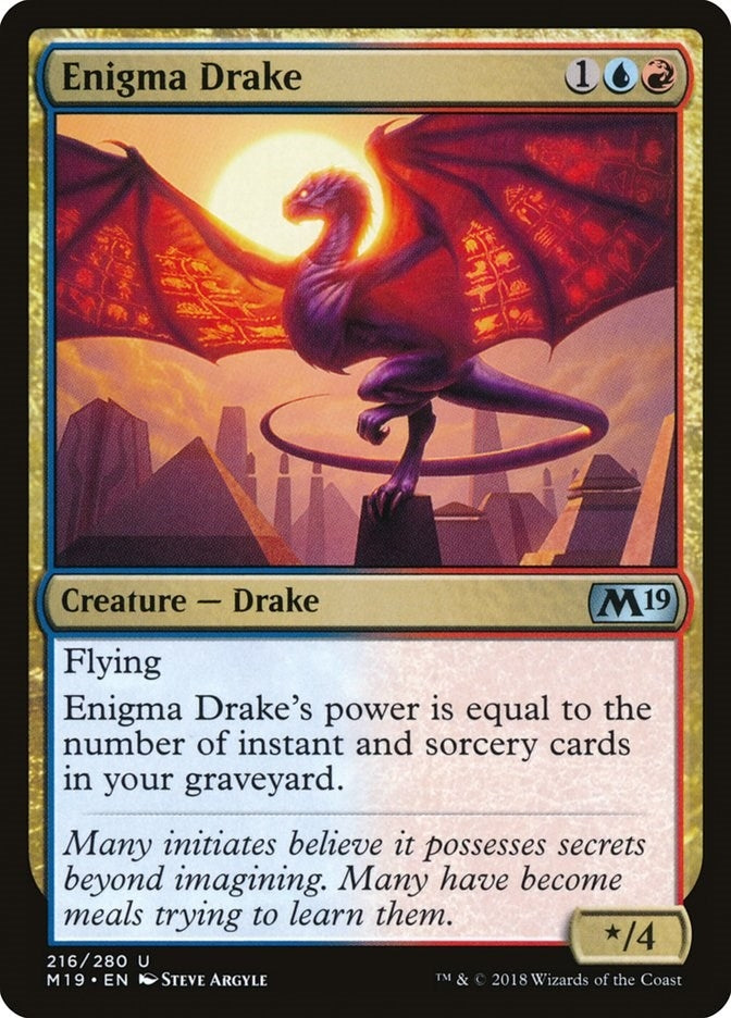 Image for Enigma Drake (216) [Core Set 2019]