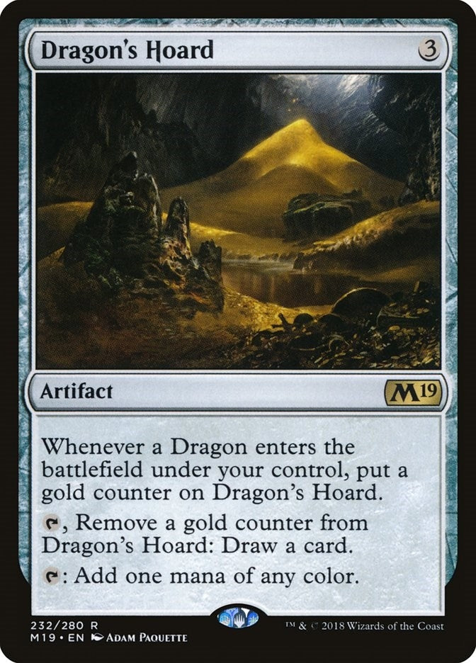 Image for Dragon's Hoard (232) [Core Set 2019]