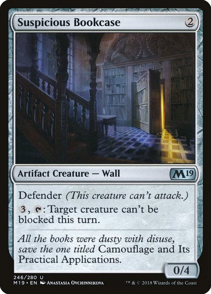 Image for Suspicious Bookcase (246) [Core Set 2019]