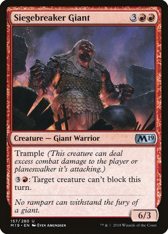 Image for Siegebreaker Giant (157) [Core Set 2019]
