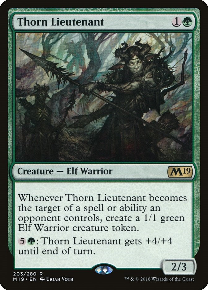 Image for Thorn Lieutenant (203) [Core Set 2019]