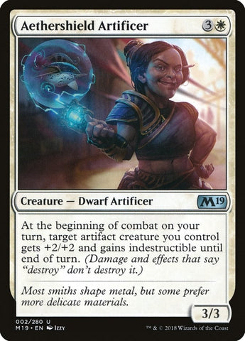 Image for Aethershield Artificer (2) [Core Set 2019]