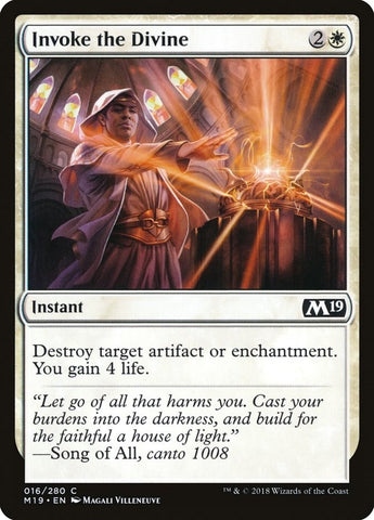Image for Invoke the Divine (16) [Core Set 2019]