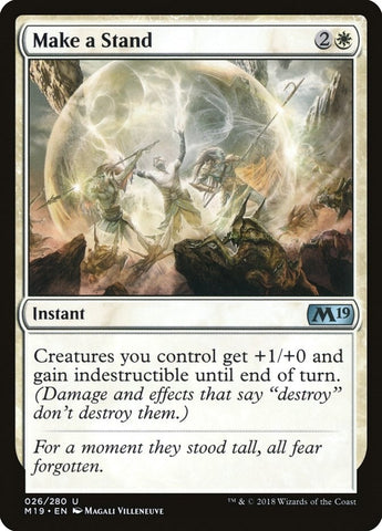 Image for Make a Stand (26) [Core Set 2019]