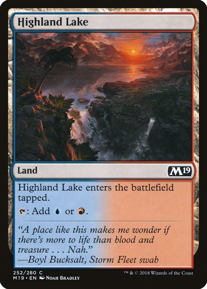 Image for Highland Lake (252) [Core Set 2019]