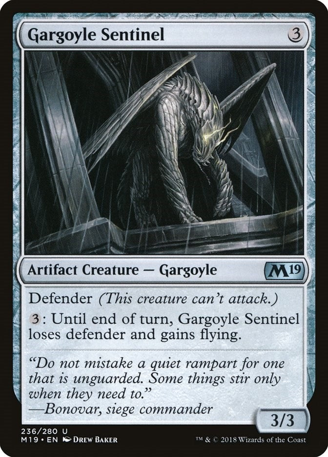 Image for Gargoyle Sentinel (236) [Core Set 2019]