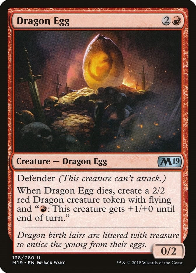 Image for Dragon Egg (138) [Core Set 2019]
