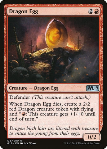 Image for Dragon Egg (138) [Core Set 2019]