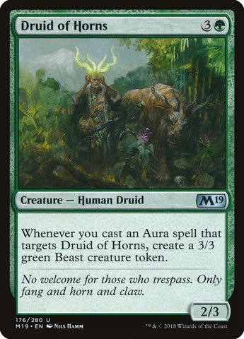 Image for Druid of Horns (176) [Core Set 2019]