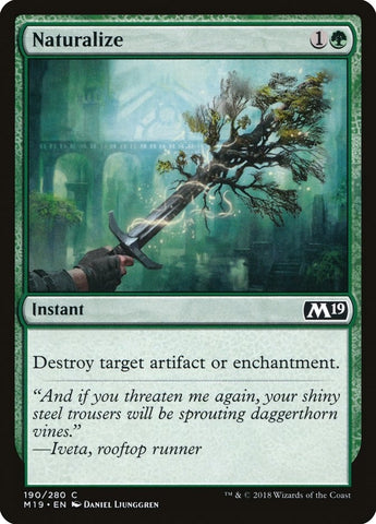 Image for Naturalize (190) [Core Set 2019]