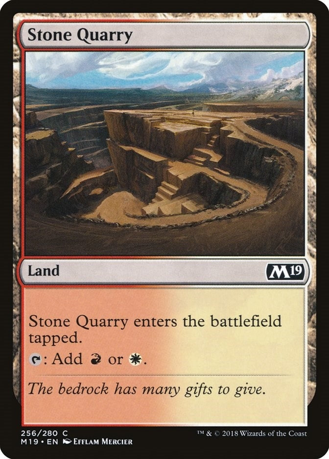 Image for Stone Quarry (256) [Core Set 2019]