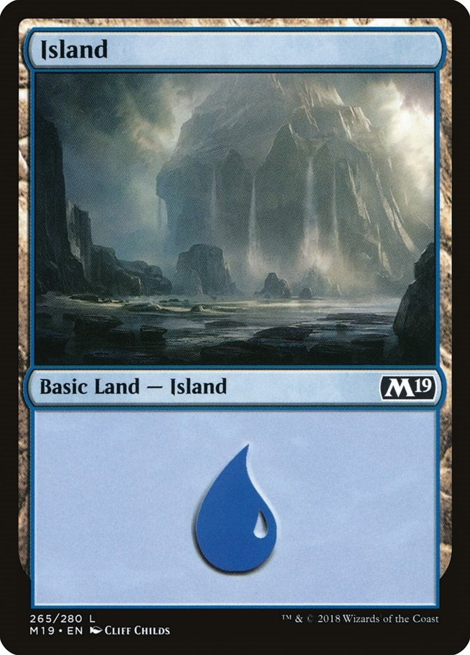 Image for Island (265) (265) [Core Set 2019]