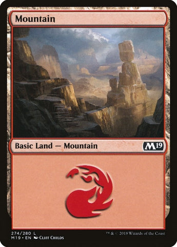 Image for Mountain (274) (274) [Core Set 2019]