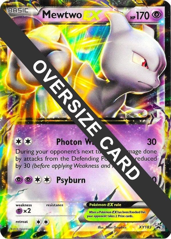 Image for Mewtwo EX (XY183) [Jumbo Cards]