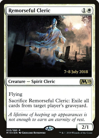 Image for Remorseful Cleric (33) [Prerelease Cards]