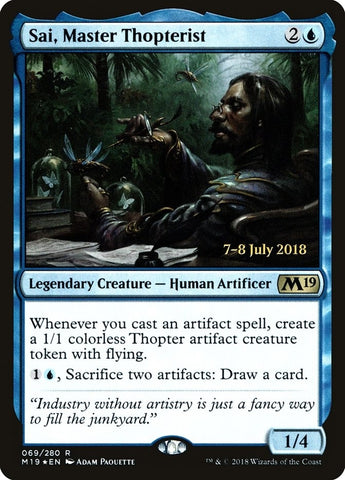 Image for Sai, Master Thopterist (69) [Prerelease Cards]