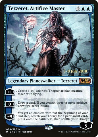Image for Tezzeret, Artifice Master (79) [Prerelease Cards]