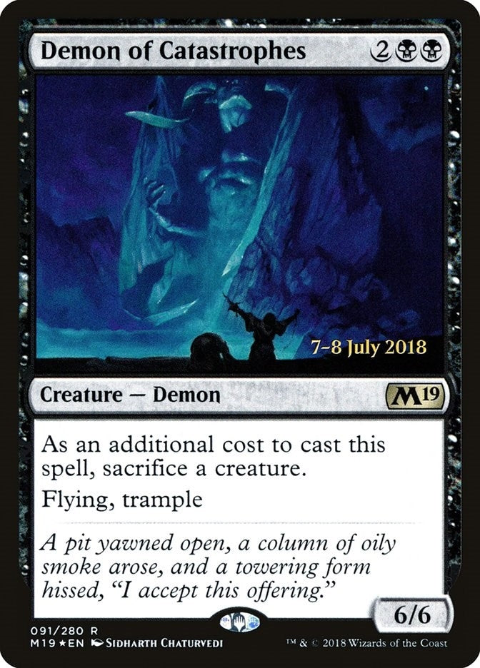 Image for Demon of Catastrophes (91) [Prerelease Cards]