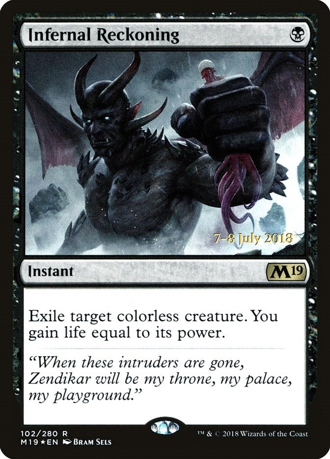 Image for Infernal Reckoning (102) [Prerelease Cards]