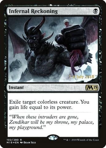Image for Infernal Reckoning (102) [Prerelease Cards]