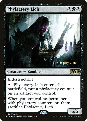 Image for Phylactery Lich (113) [Prerelease Cards]