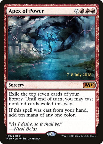 Image for Apex of Power (129) [Prerelease Cards]