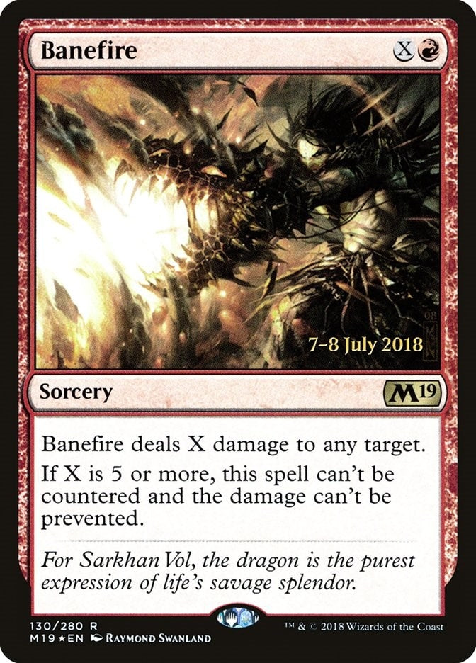 Image for Banefire (130) [Prerelease Cards]
