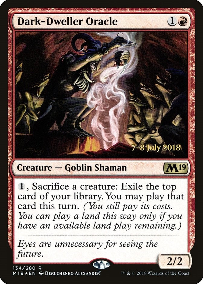 Image for Dark-Dweller Oracle (134) [Prerelease Cards]