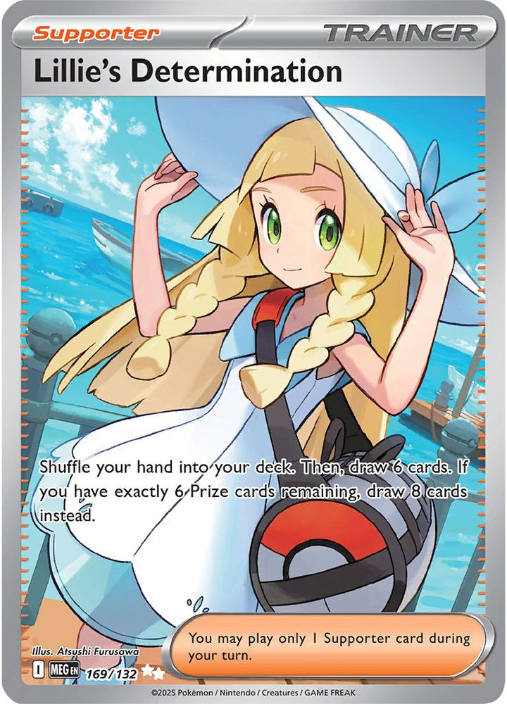 Lillie's Determination (169/132) (ME01: Mega Evolution)