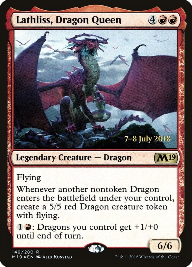 Image for Lathliss, Dragon Queen (149) [Prerelease Cards]