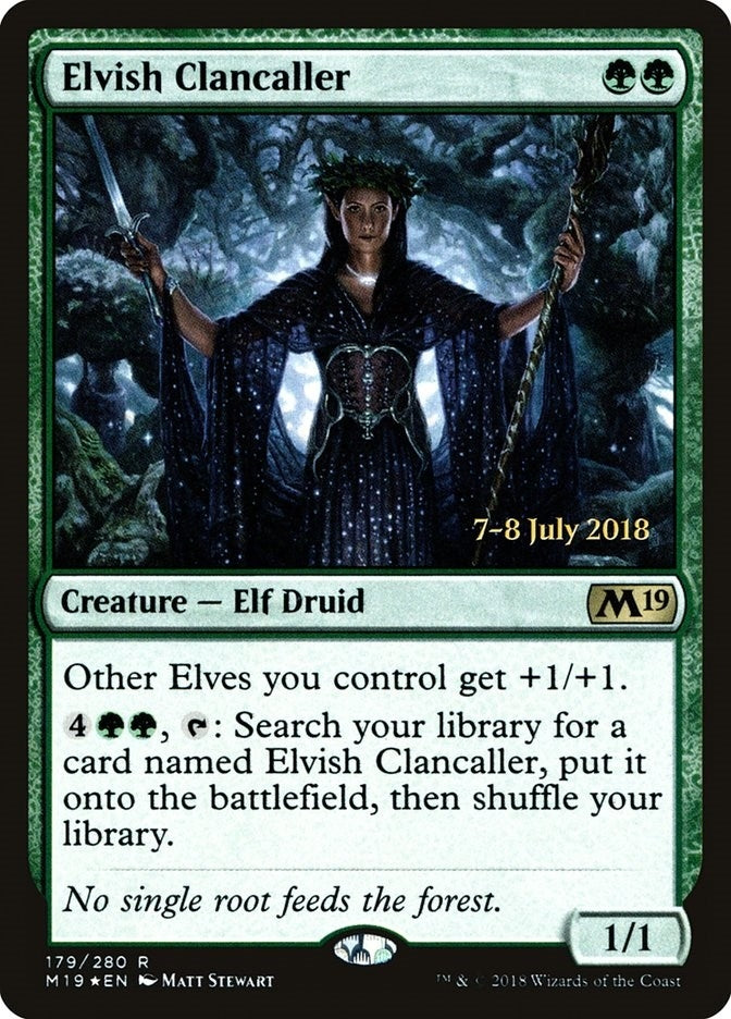 Image for Elvish Clancaller (179) [Prerelease Cards]