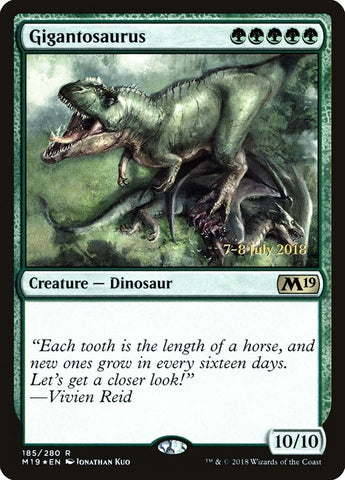 Image for Gigantosaurus (185) [Prerelease Cards]