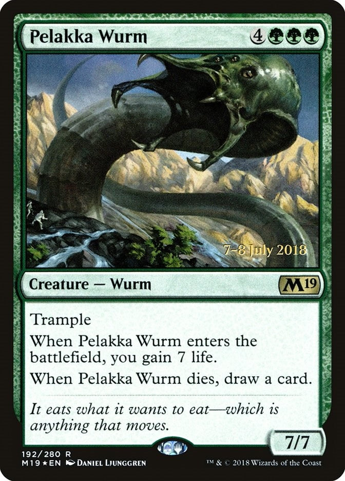 Image for Pelakka Wurm (192) [Prerelease Cards]