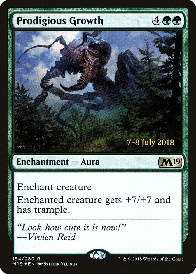 Image for Prodigious Growth (194) [Prerelease Cards]