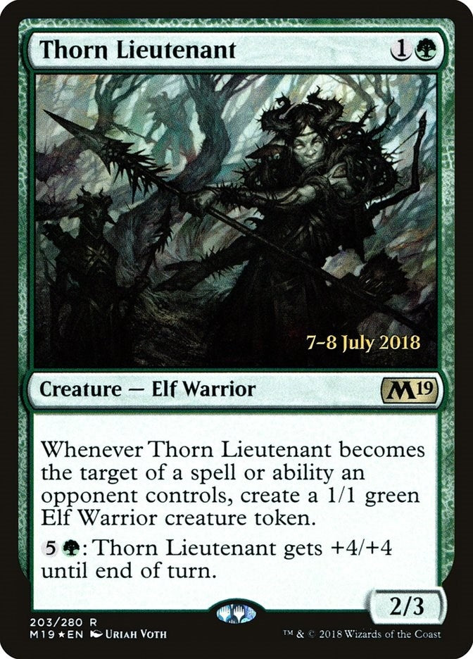 Image for Thorn Lieutenant (203) [Prerelease Cards]