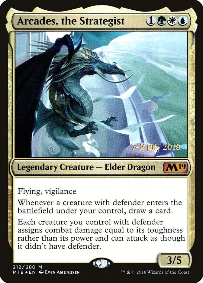 Image for Arcades, the Strategist (212) [Prerelease Cards]