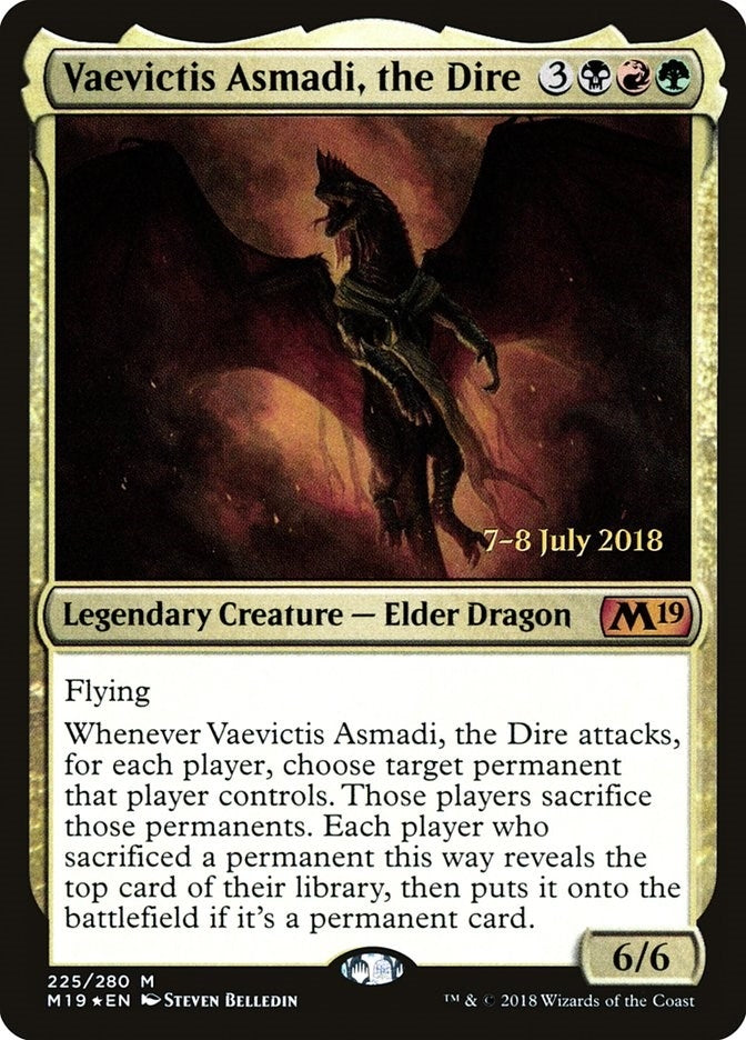 Image for Vaevictis Asmadi, the Dire (225) [Prerelease Cards]