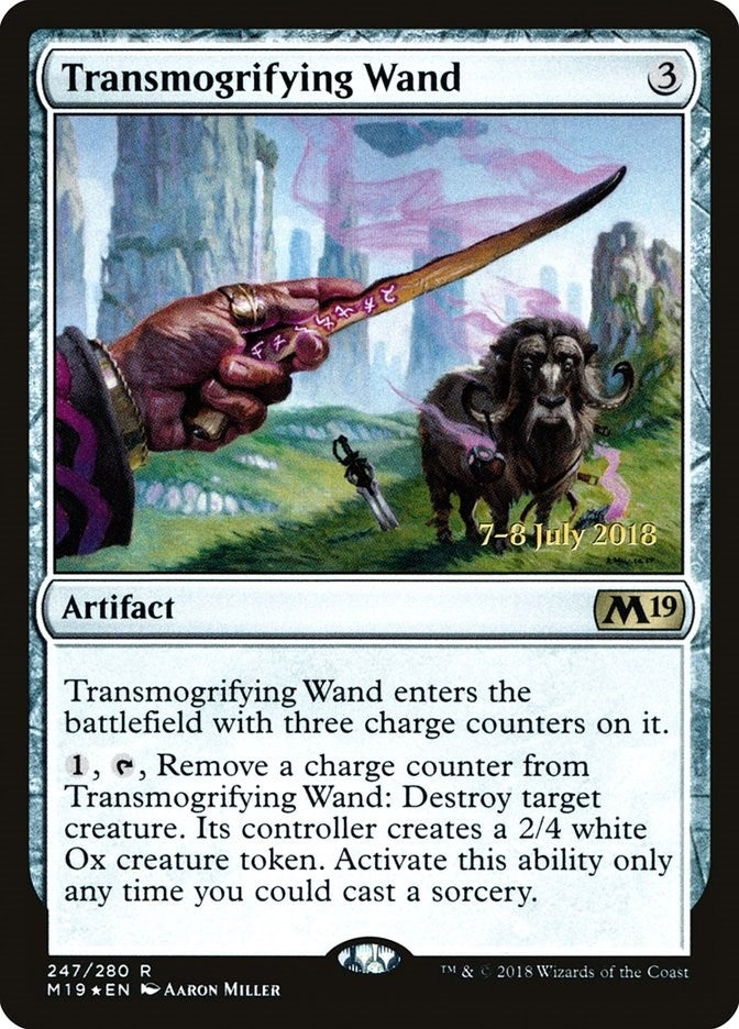 Image for Transmogrifying Wand (247) [Prerelease Cards]