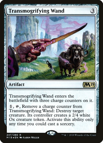 Image for Transmogrifying Wand (247) [Prerelease Cards]