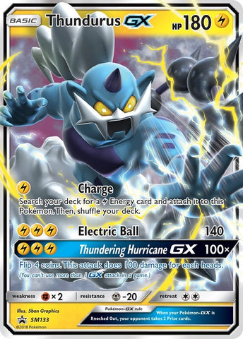 Image for Thundurus GX - SM133 (SM133) [SM Promos]