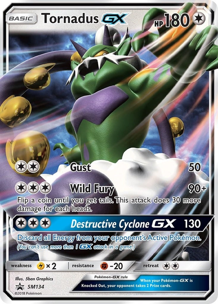 Image for Tornadus GX - SM134 (SM134) [SM Promos]