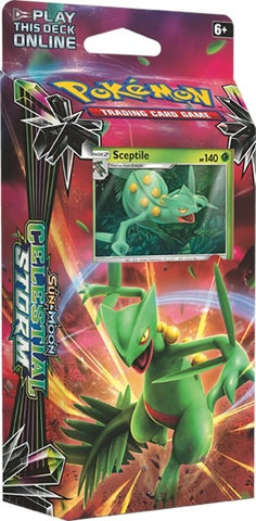 Celestial Storm Theme Deck - "Leaf Charge" [Sceptile] [SM - Celestial Storm]