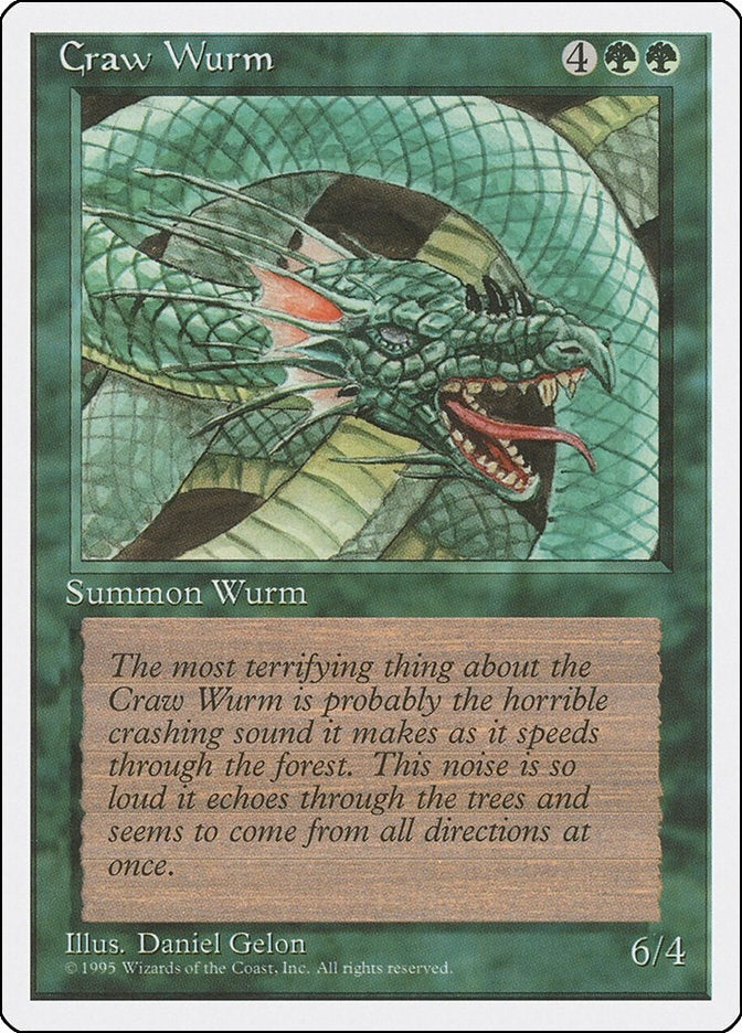 Image for Craw Wurm [Fourth Edition]