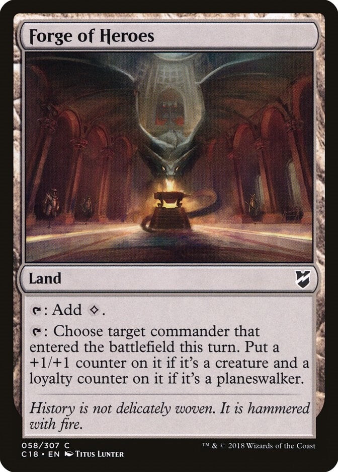 Image for Forge of Heroes (58) [Commander 2018]
