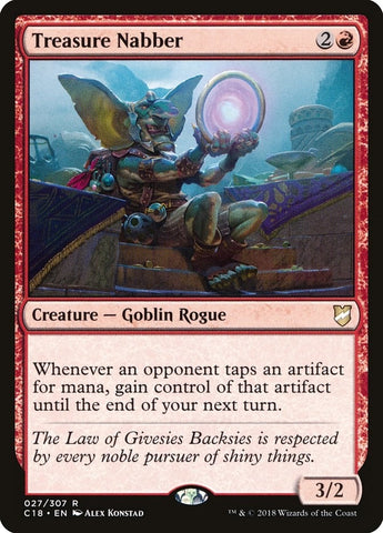 Image for Treasure Nabber (27) [Commander 2018]