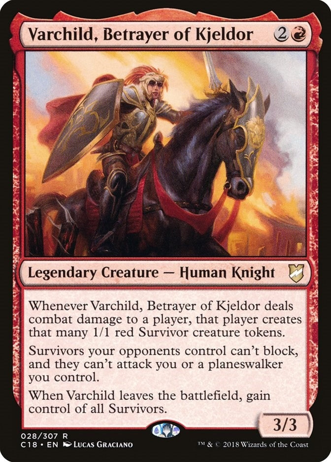 Image for Varchild, Betrayer of Kjeldor (28) [Commander 2018]